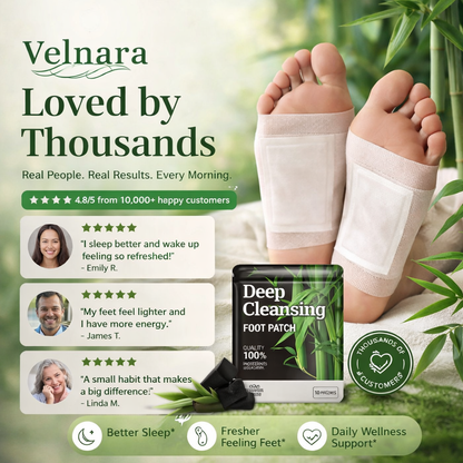 Velnara Deep Cleaning Care Foot Pads